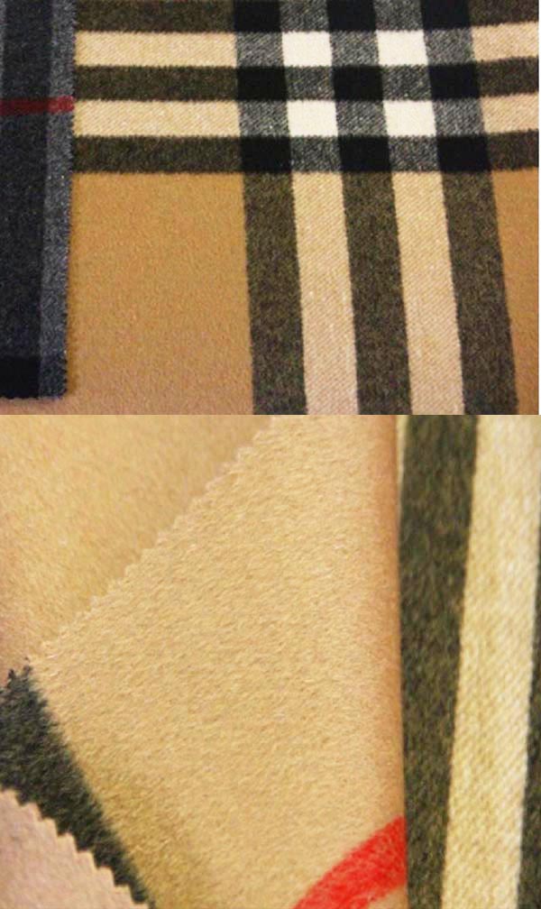 90% wool 10% nylon Double-faced wool tartan fabrics