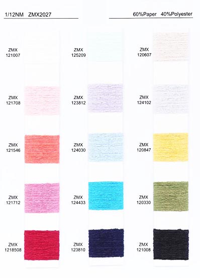 1/12NM ZMX2027 60%紙40%ポリエステル