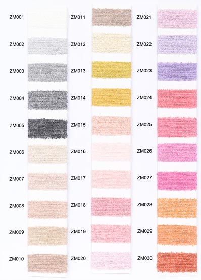 1/14 นาโนเมตร 5001 ไนล่อน 35%วิสโคส 55%โลหะ 10%(ฟิล์มโพลีเอสเตอร์)