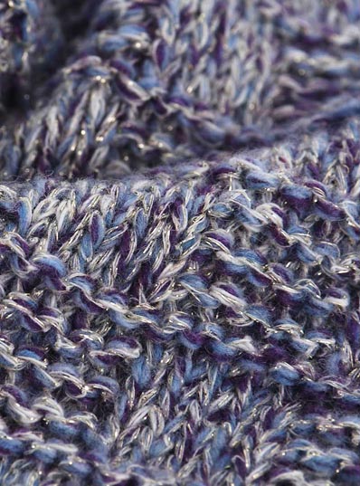 1/2.8NM 27% Wolle 33% Baumwolle 36% Nylon 4% Metallic