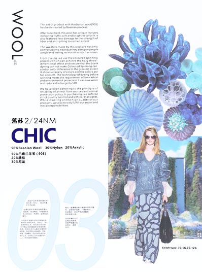 2/24 นาโนเมตรเก๋ไก๋ 50%(90 วินาที)ผ้าขนสัตว์บาโซลัน(90 วินาที)30%ไนล่อน 20%อะคริลิค