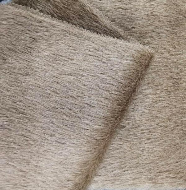 Tessuto Alpaca Suri Baby a pelo lungo