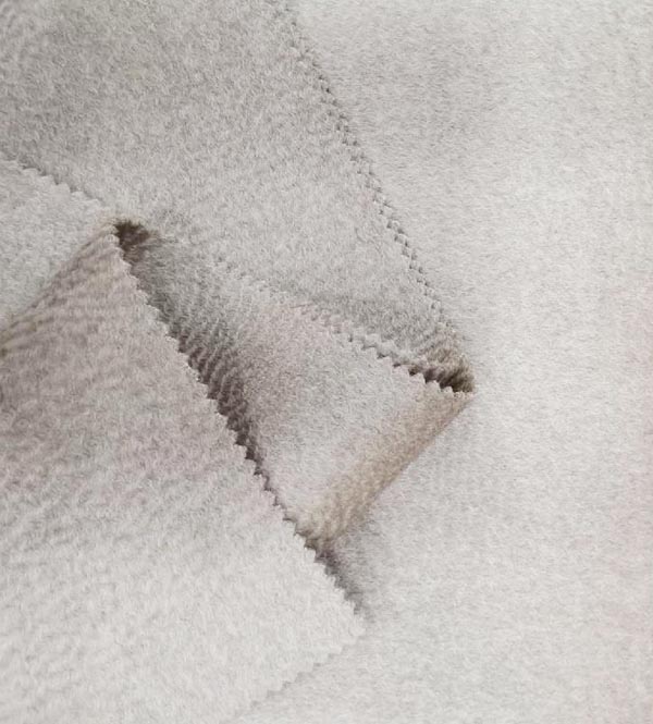 Full cashmere double-sided water ripple fabric instock