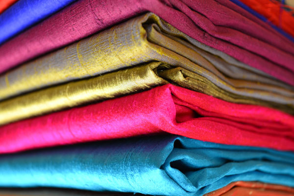 Fabricante de tecidos de seda